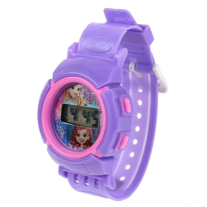 Les montres sont disponibles pour la date et l'heure, dans un blister 27*7*1,5 cm ТМ "ИГРАЕМ ВМЕСТЕ" dans la couleur 4*180шт