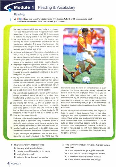 Баранова. Английский язык. Рабочая тетрадь. 10 класс. Углубленный уровень