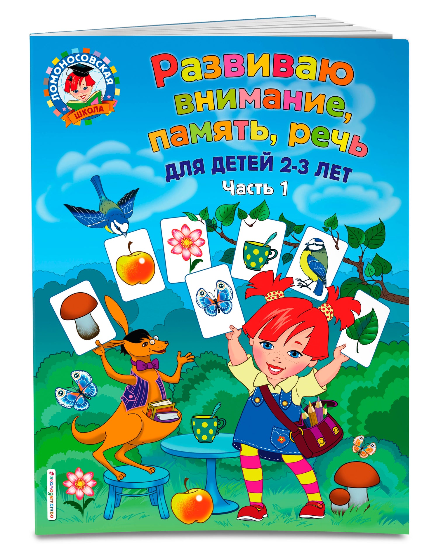 Развиваю внимание, память, речь: для детей 2-3 лет. Ч.1