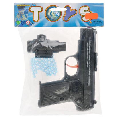 Пистолет (п) со съемным оптич. прицелом, с гелевыми пульками 1030 в пак. в кор.2*120шт