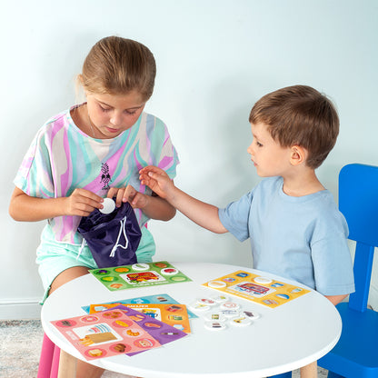 Лото с деревянными фишками "В магазин за продуктами" Baby Toys