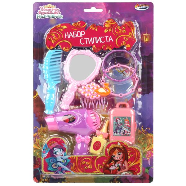 Набор стилиста ЭНЧАНТИМАЛС блист.20,5*37*5,5см ИГРАЕМ ВМЕСТЕ в кор.2*48шт