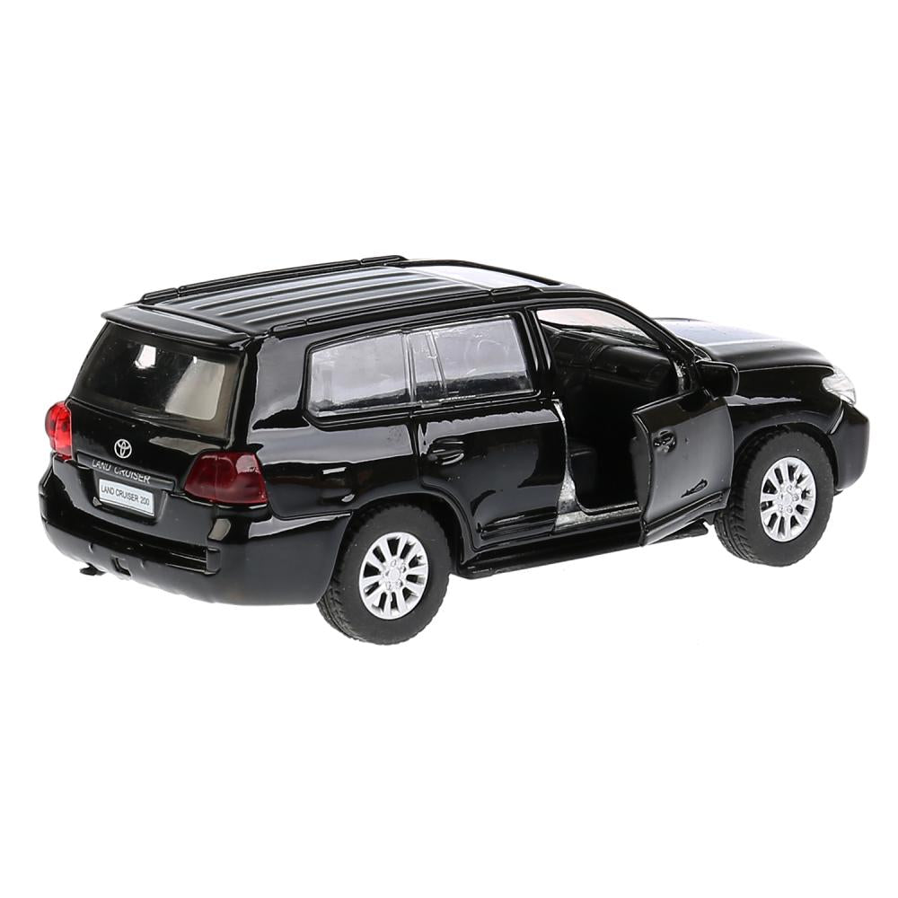 CRUISER-BK 262771 Véhicule en métal TOYOTA LAND CRUISER pour 12,5 cm, double, acier, noir, cor. Technologie