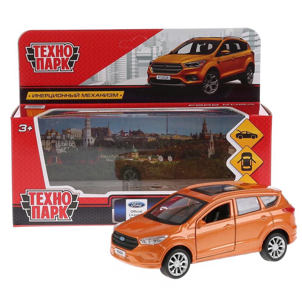 ТМ Технопарк. Машина металл "FORD KUGA" 12см, открыв. двери, инерц., ЗОЛОТОЙ в кор. в кор.2*36шт