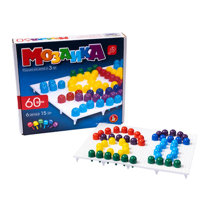 Мозаика d15/6 цв/60 эл/1 поле арт.00963