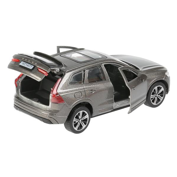 Machine en métal "volvo xc60 r-desing" 12 cm, ouverte. двери, инерц., серый в кор. Parc technologique dans le cor.2*36шт
