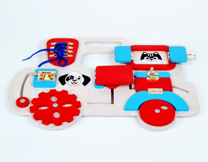 БИЗИБОРД "ПАРОВОЗИК" в кор.6шт