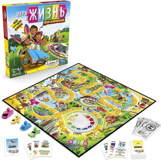 Hasbro Hast. jeu "Игра в жизнь. Джуниор" арт.Е6678