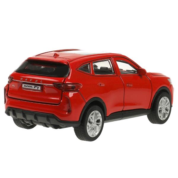 Машина металл HAVAL "haval f7", длина 12 см, дв, багаж, инер, красн, в кор. Технопарк в кор.2*36шт