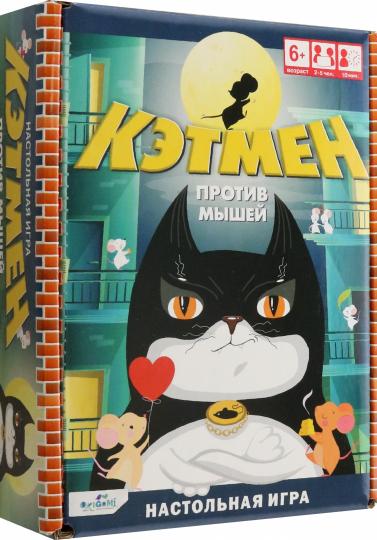 Игра настольная ORIGAMI Кэтмэн против мышей