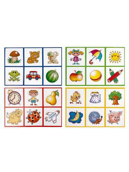 Лото для малышей "Крошки" (4 карточки, 24 фишки) Baby Toys