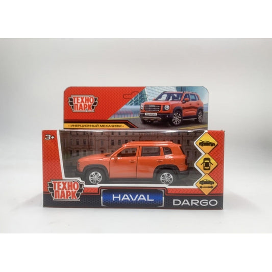 DARGO-12-TK Машина металл HAVAL haval dargo,дл 12 см,дв,багаж,инер, терракотовый, в кор. Технопарк в