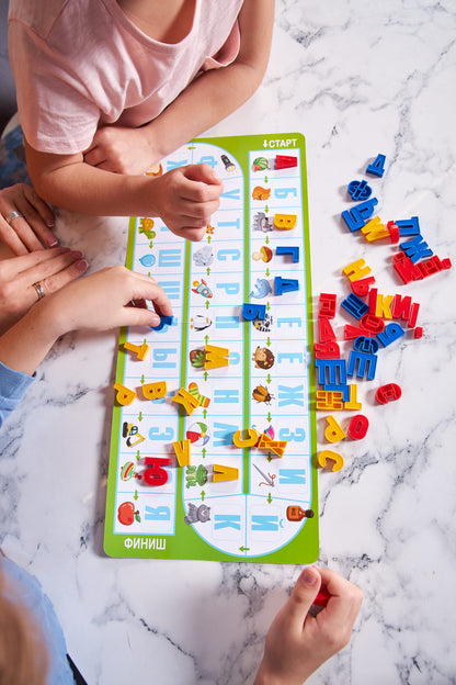 Игра настольная ходилка "Алфавит"