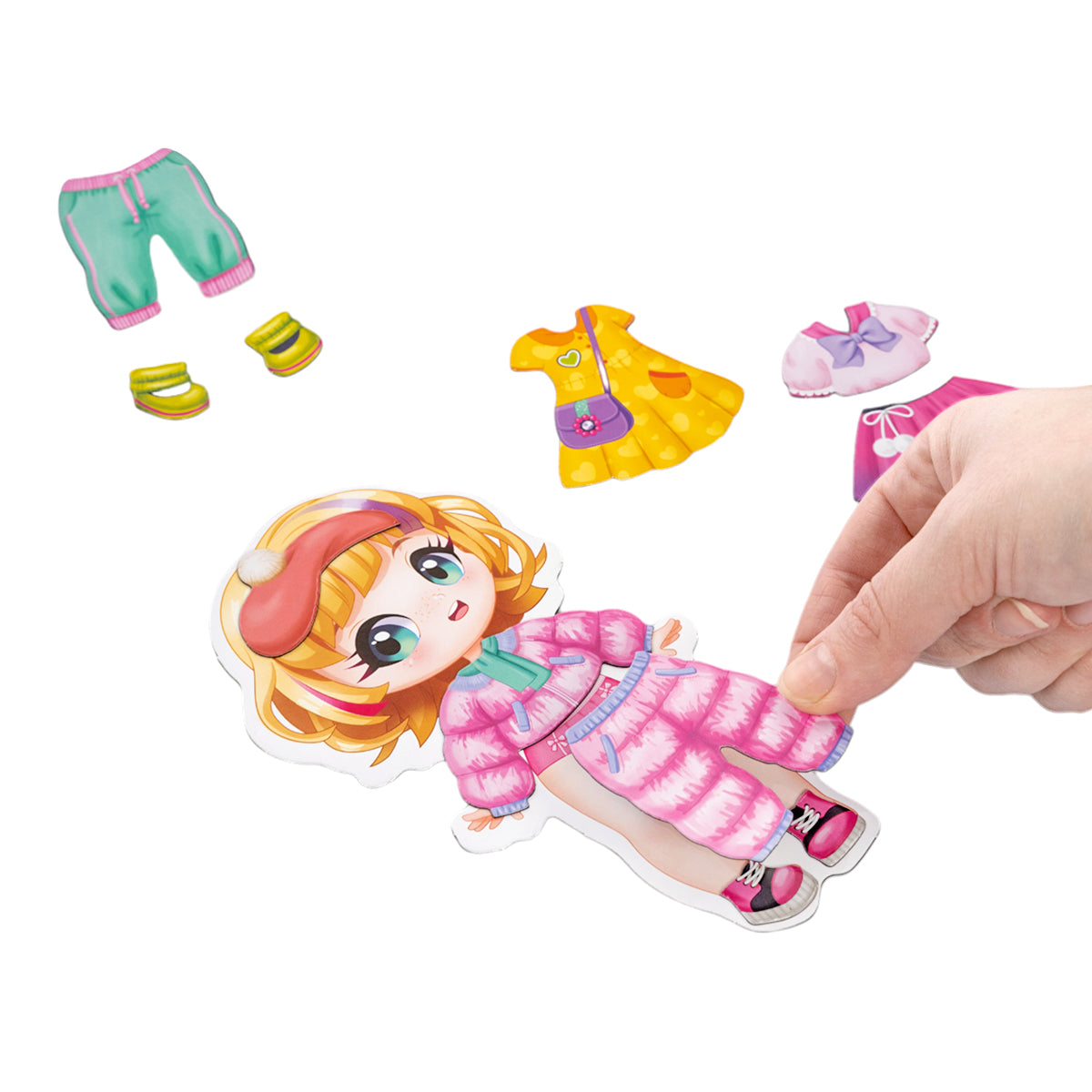 Игра магнитная "Одевашки. Алиса". Серия Магнитные истории (европодвес)