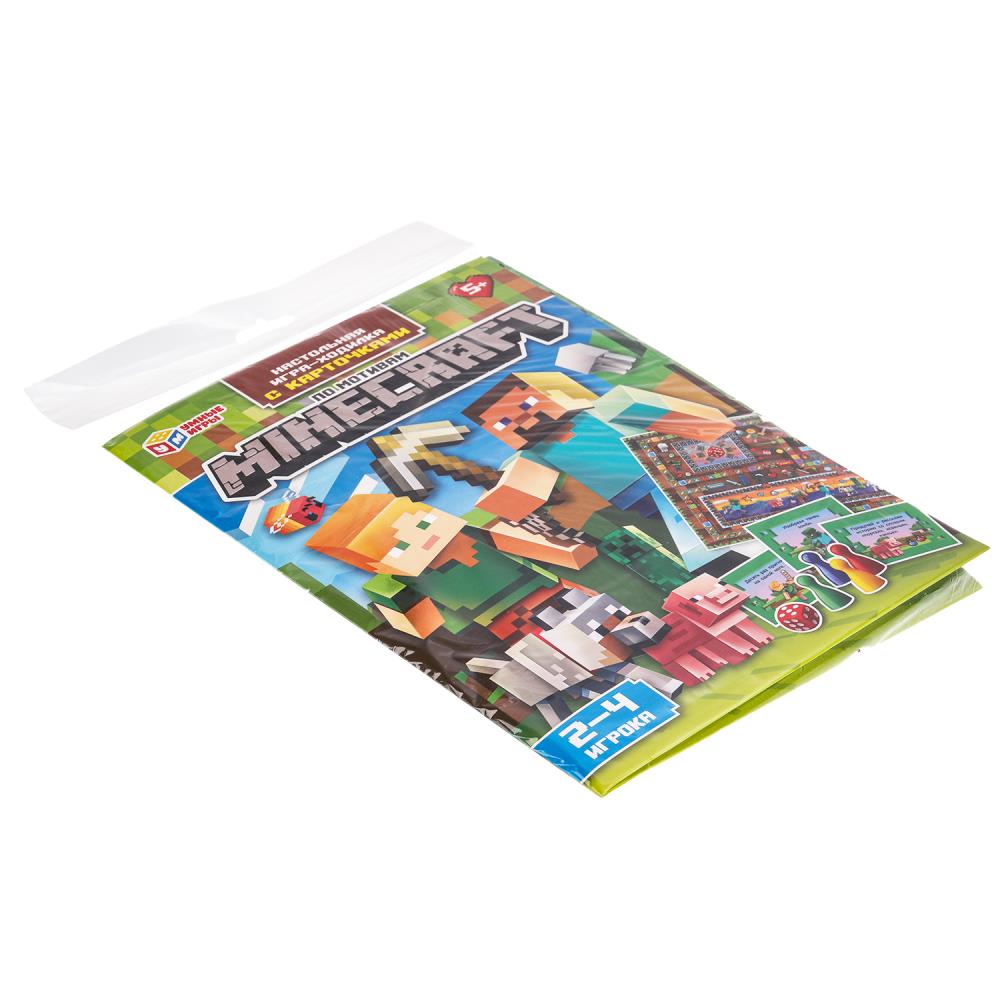 Pour motiver Minecraft. Il y a beaucoup de jeux dans les blisters avec des cartes. Умные игры в кор50шт