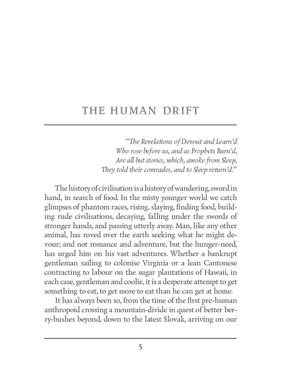 The Human Drift = Дрейф человека: на англ.яз