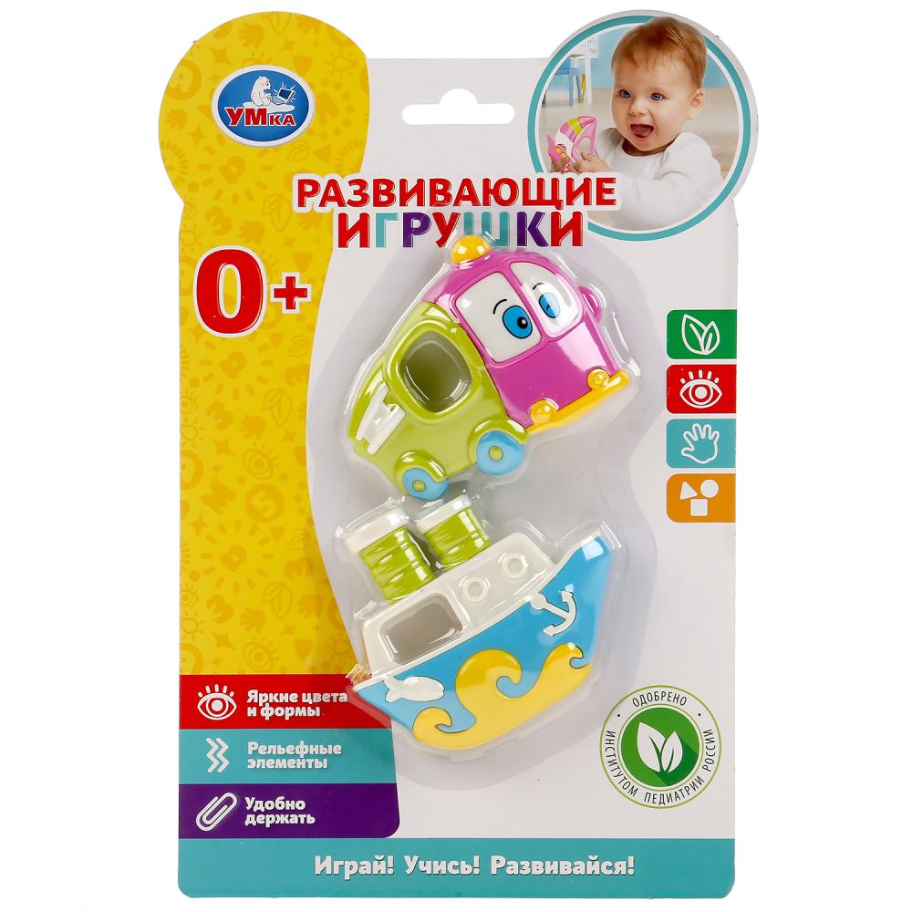 Развивающие игрушки грузовичок и кораблик блист. Умка в кор.4*36шт