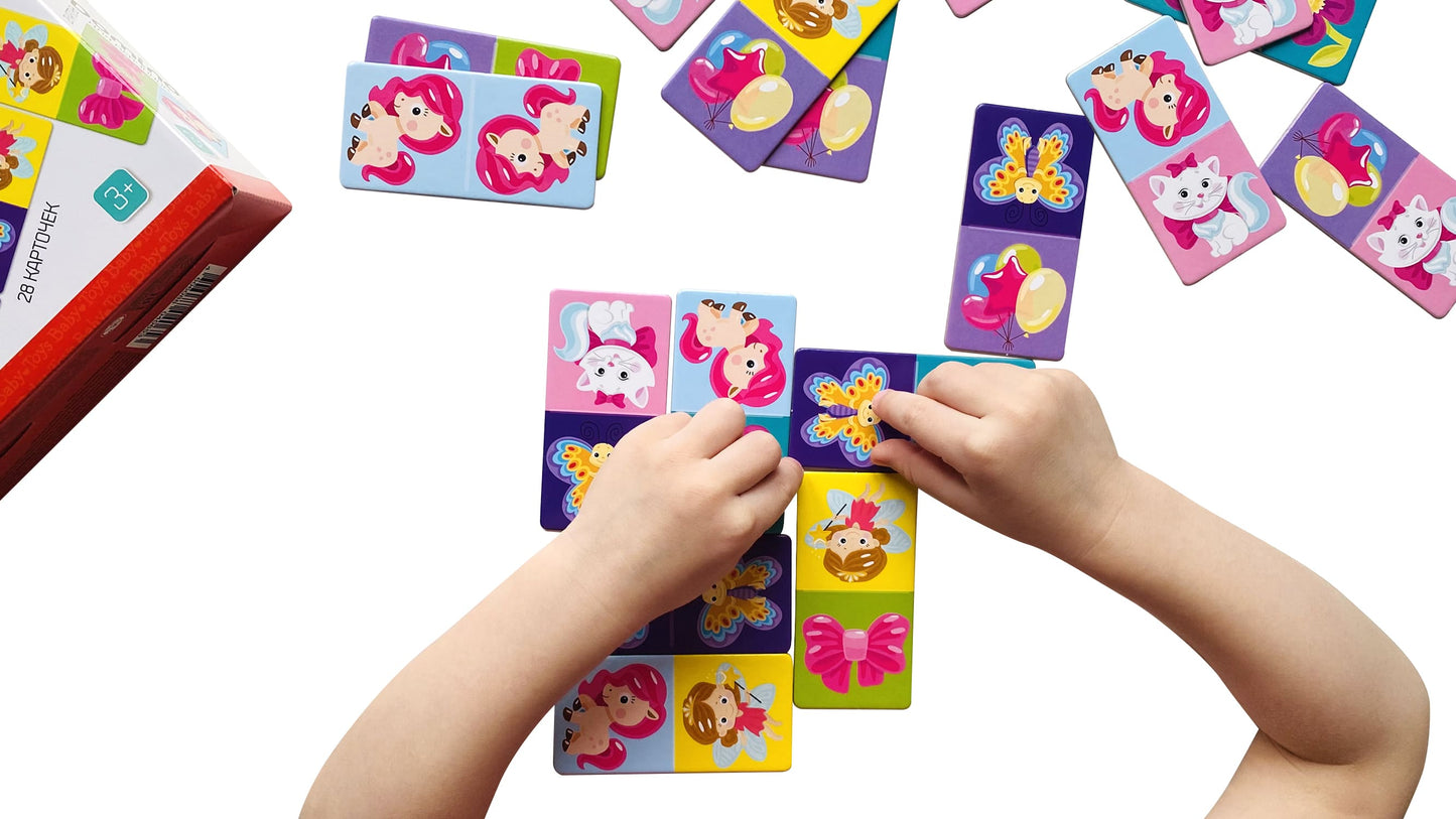 Домино "Для девчонок" Baby Toys