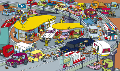 Транспорт. Найди и покажи