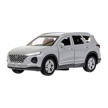 Machine en métal HYUNDAI SANTAFE 12 cm, double, bagage, inerte, temps série, cor. Parc technologique dans le cor.2*36шт