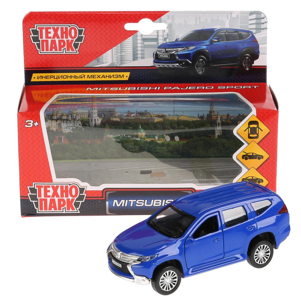 Machine en métal "MITSUBISHI PAJERO SPORT" 12 cm, deux portes ouvertes, inerte, sinie dans le corps du parc technologique dans le corps 2*36 pouces