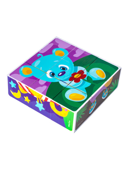 Кубики "Малышам" (без обклейки) 9 шт Baby Toys