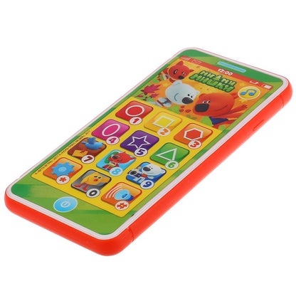 Обучающий телефон 11 сказок,фраз героев,стихов и песня,экзамен и игра, "Мимимишки" "Умка" в кор.48шт