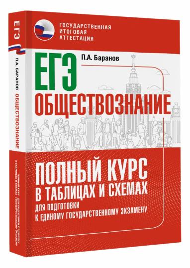ЕГЭ. Обществознание. Cours complets de tables et de schémas pour les modules d'EG