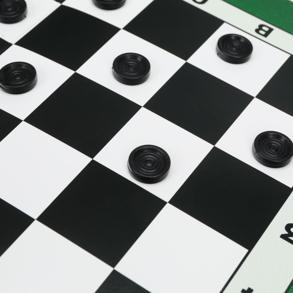 Шашки и Нарды. 345х240х45 мм. 2 в 1 Умные игры в кор.10шт