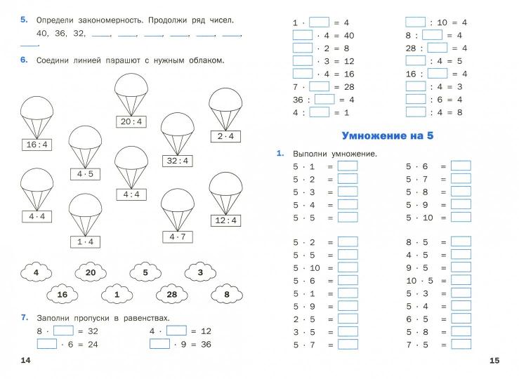 ТР Тренажёр по математике. Таблица умножения. 2-3 кл. (ФГОС) /Дмитриева.