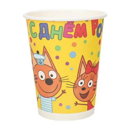 Boîtes à provisions ТРИ КОТА, 6 pièces, trois pièces CHУДО ПРАЗДНИК в кор.96наб