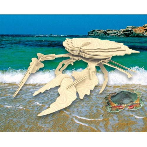 Краб. Сборная деревянная модель