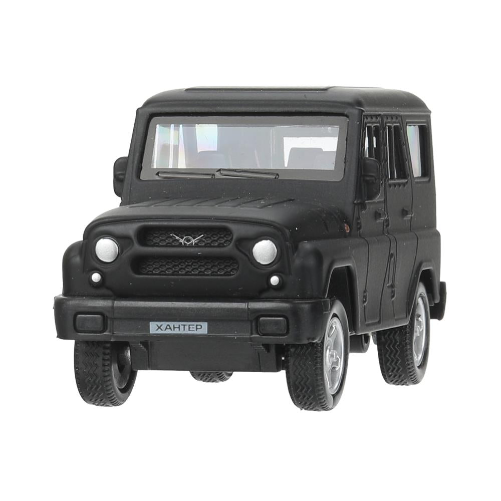 Machine en métal UAZ ХАНТЕР 10,5 cm, inertie, МАТОВЫЙ noir, cor. Parc technologique dans le cor.2*36шт
