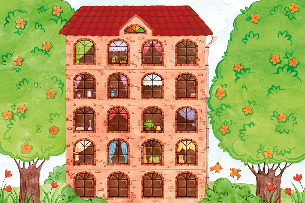 Мишка в домике. Игра помогающая справиться с чувствами. (168 карт, поле + инструкция)