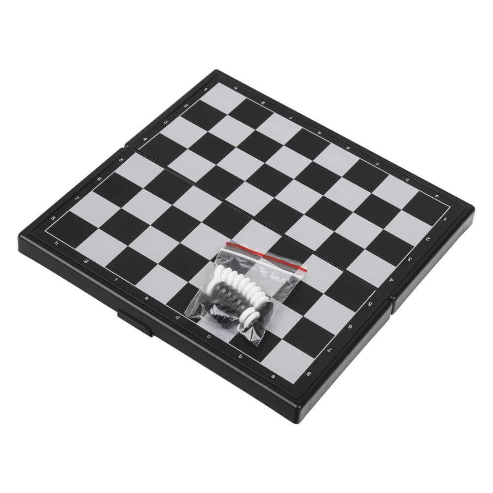 Шашки магнитные коробка 20*8*3 см ИГРАЕМ ВМЕСТЕ в кор.2*72шт