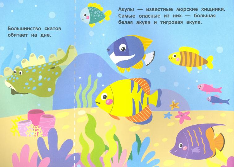 Кто под водой живет?:волшебная книжка с клапанами