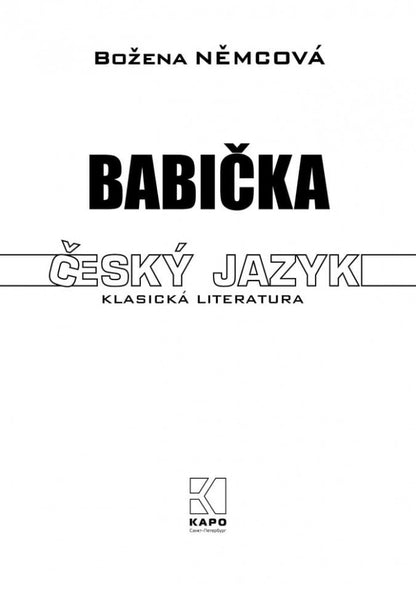 Бабушка ( книга для чтения на чешском языке)