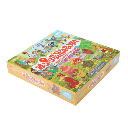 Изображариум. Любимые герои.Союзмультфильм. Игра-квадрат. 40 карточек.Премиум. Умные игры в кор.10шт
