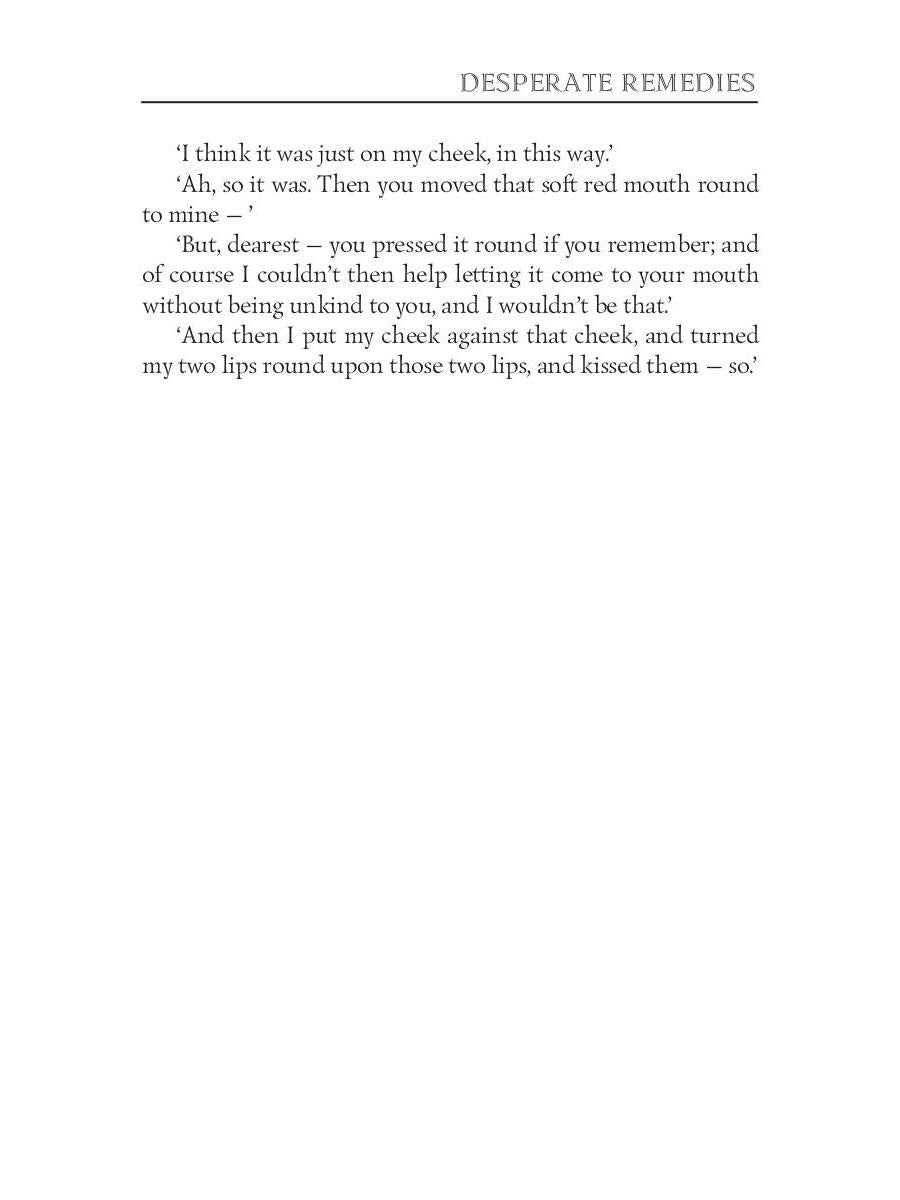 Desperate Remedies = Отчаянные средства: кн. на англ.яз