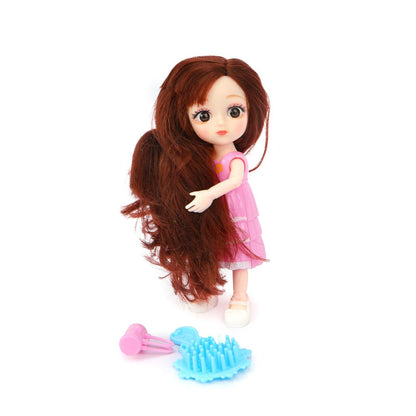 Fille 15 cm, anime, accessoires 2 pièces, dans un paquet LIKEE GIRL en cor.2*144 pièces