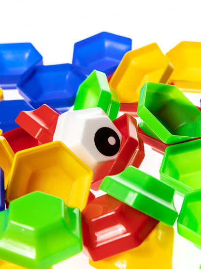 Mosaïque pour petits enfants, jouets pour bébé, "Рыбка" d40/4 цв (34 эл) nev