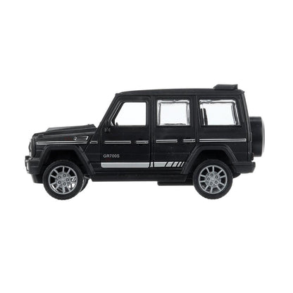 Машина пластик MERCEDES-BENZ G-CLASS 12 см, инерц, черный, кор. Технопарк в кор.2*120шт