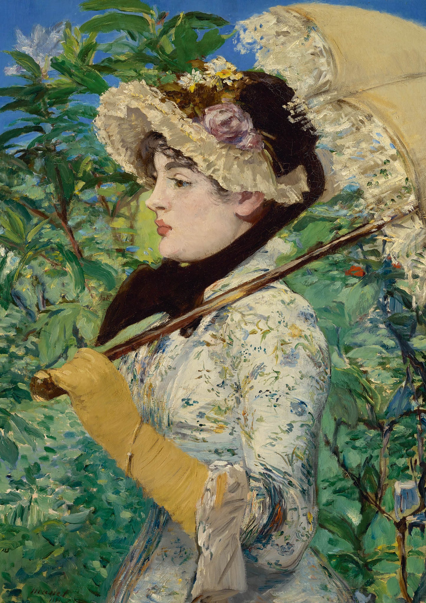Affiche. Eduard Mané. Джоанна (Весна). Format A3.