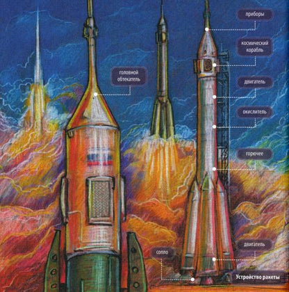 Je suis dans l'univers. Как человек шел к звездам