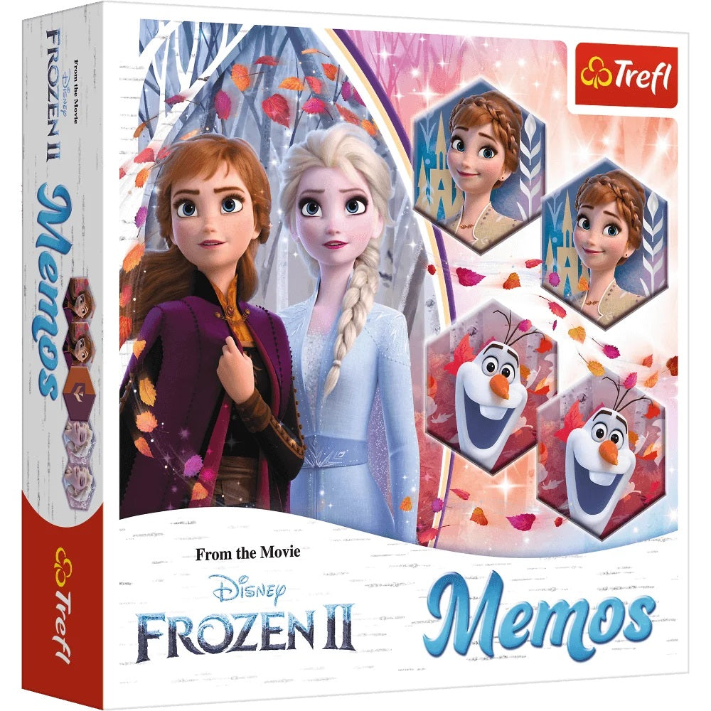 Trefl. Настольная игра арт.01931 "Memos Frozen ll" (Мемо. Холодное сердце)