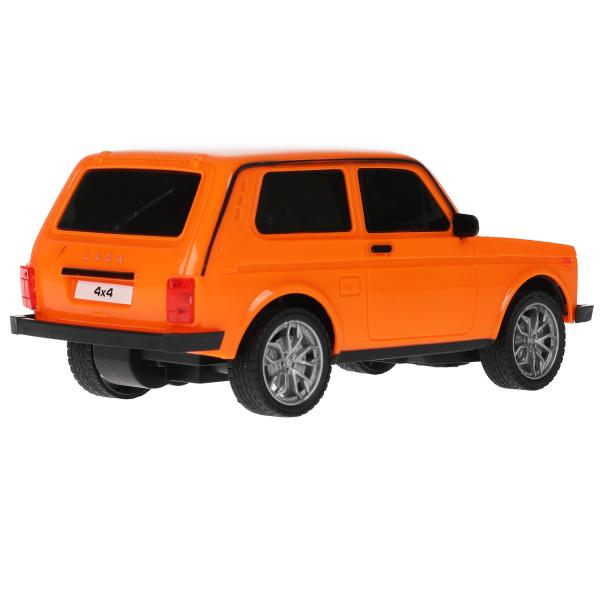 LADA4X4-18L-OR327393 Véhicule pour LADA 4x4 18 cm, blanc, or, cor. Parc technologique à Cor.24шт