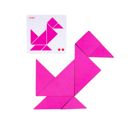 Jeu de golf "IQ Puzzles + Tangram" série "Baby Toys wood"