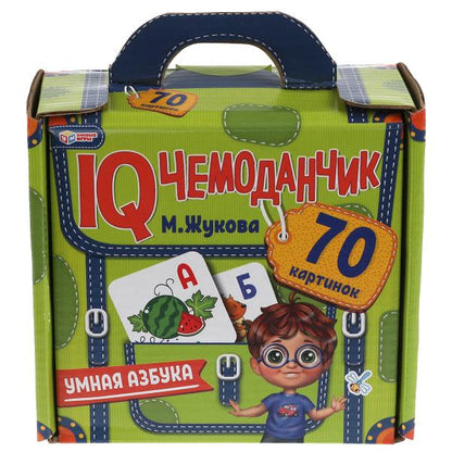 C'est de l'argent. QI чемоданчик. 35 cartes dans une voiture. Умные игры в кор.20шт