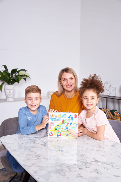 Игра настольная ходилка "Алфавит"