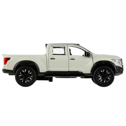 Machine en métal NISSAN TITAN МАТОВЫЙ 12,5 см, double, bagage, инерц, серый, kor. Parc technologique dans le cor.2*36шт